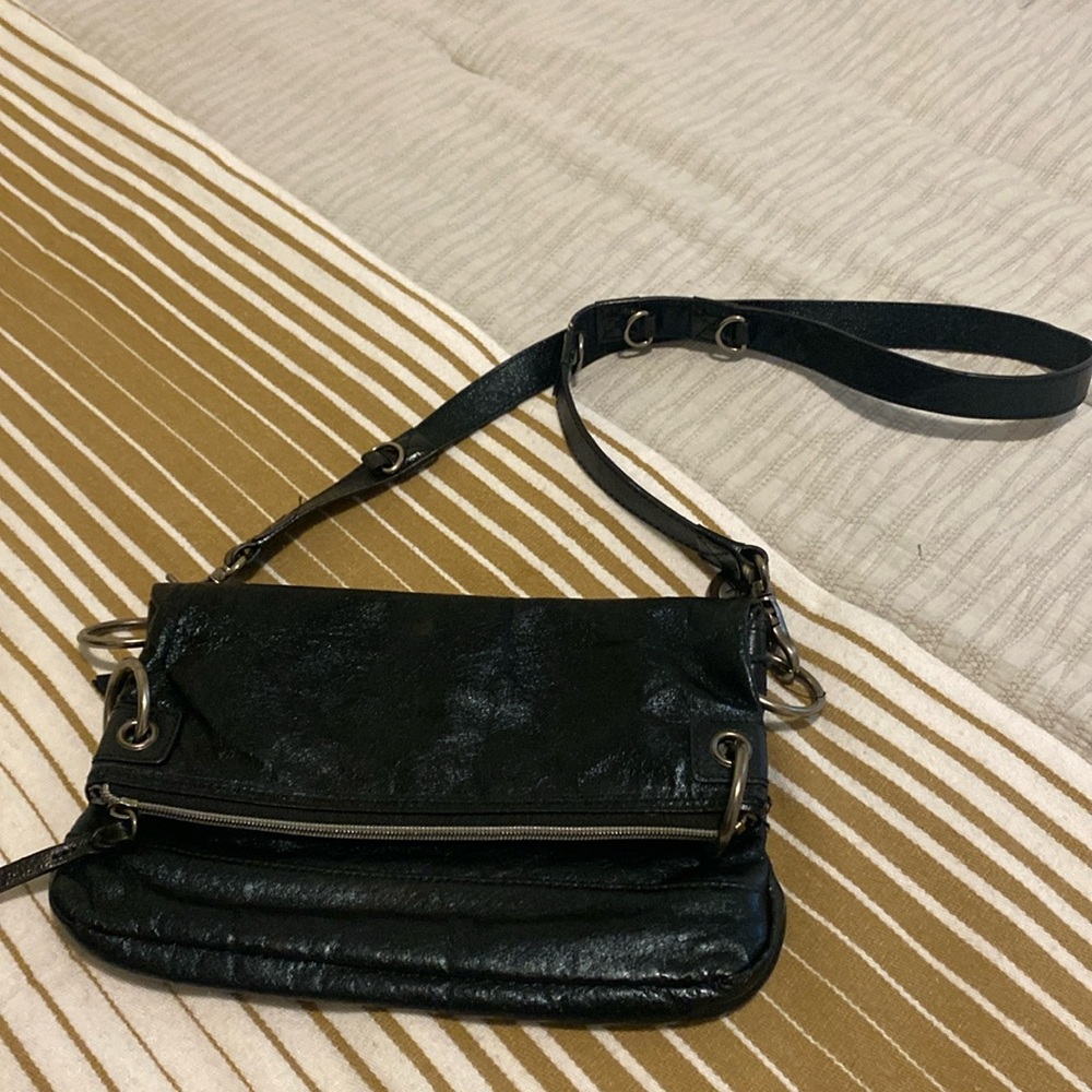 The Sak Pax leather Crossbody /Convertible clutch